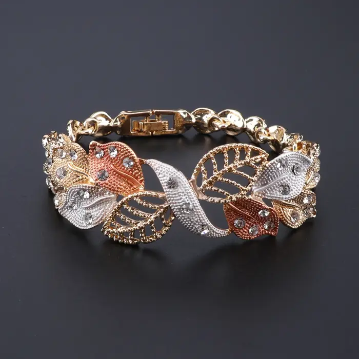 Brazilian Flower Necklace Dubai Jewelry Sets For Women Italian
