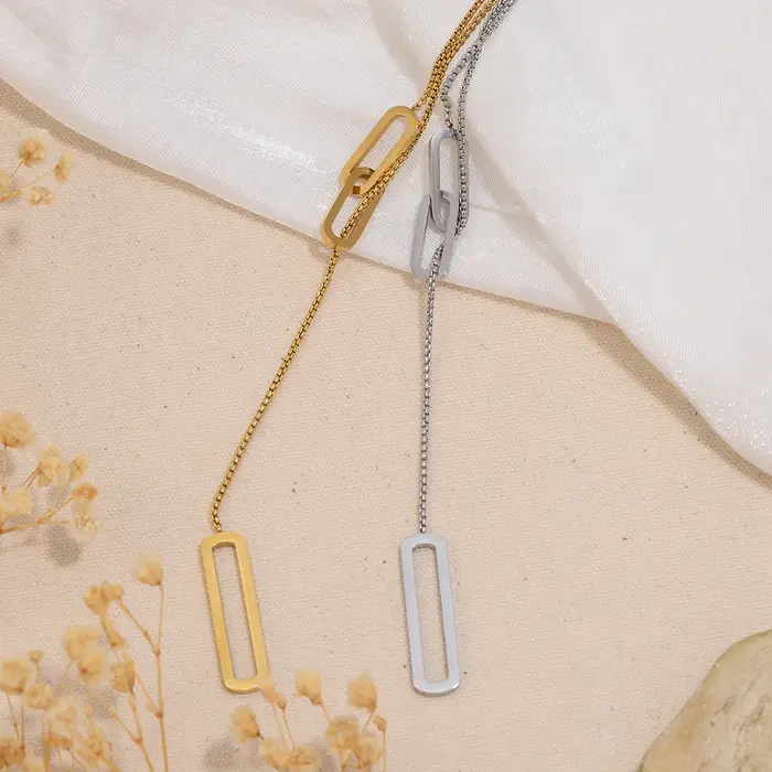 Collier long pour femme