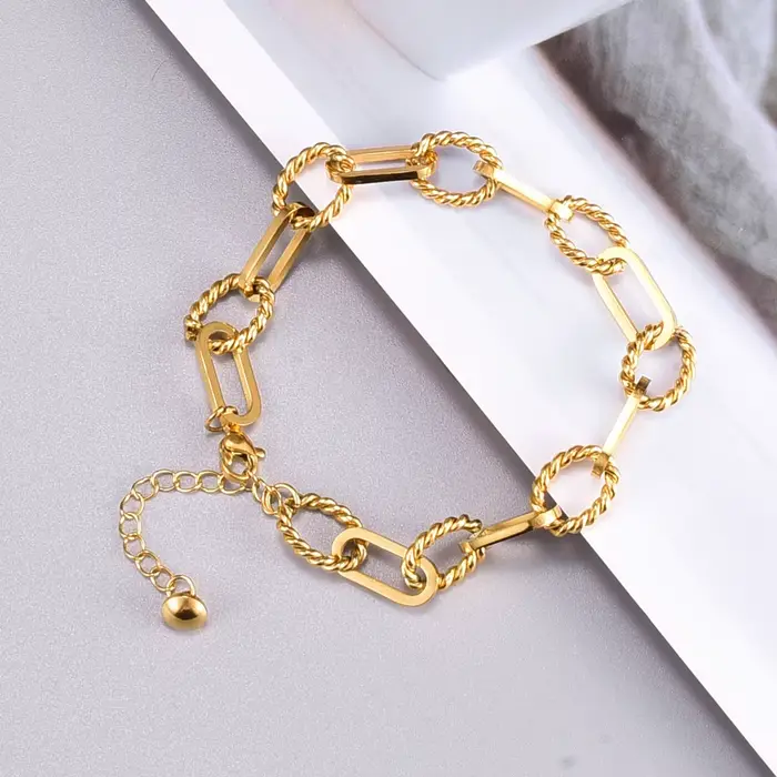 Amaiyllis-Bracelet Optique Minimaliste en Or 18K