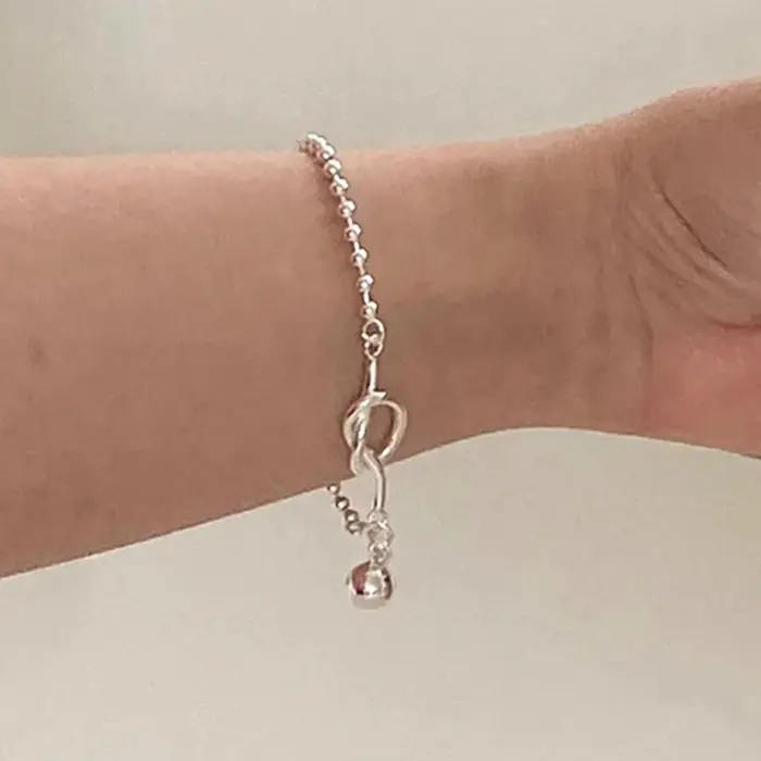 BF CLUB-Bracelet à moraillon en argent pour homme et femme