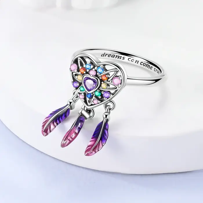 Bague pour femme en argent sterling 925