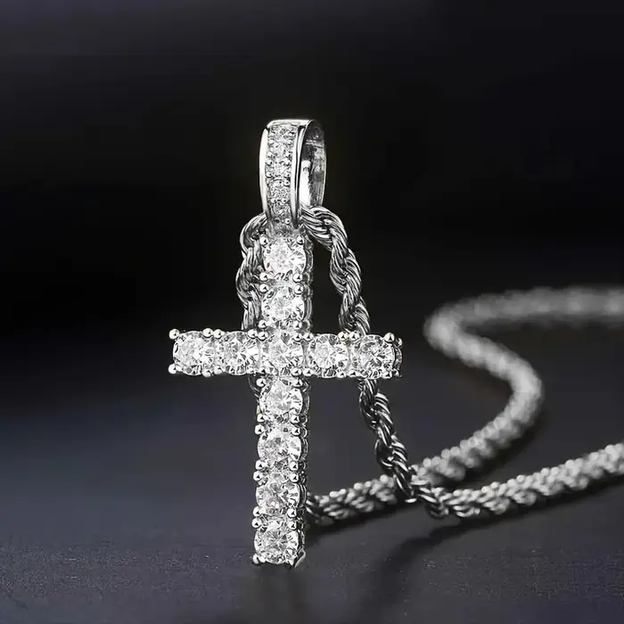 Huitan – collier Long à chaîne torsadée de 60Cm pour femmes/hommes