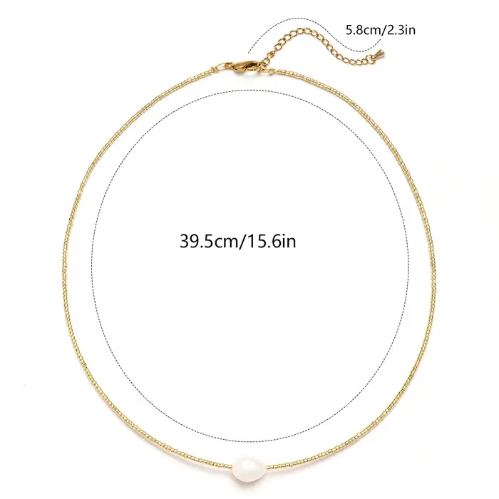 ZMZY gros bijoux de perles naturelles Boho couleur or