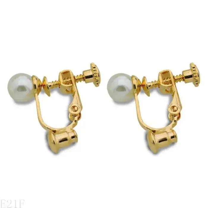 E21F Accessoires d'oreille Clip d'oreille Vis Convertisseur d'oreille non piqué