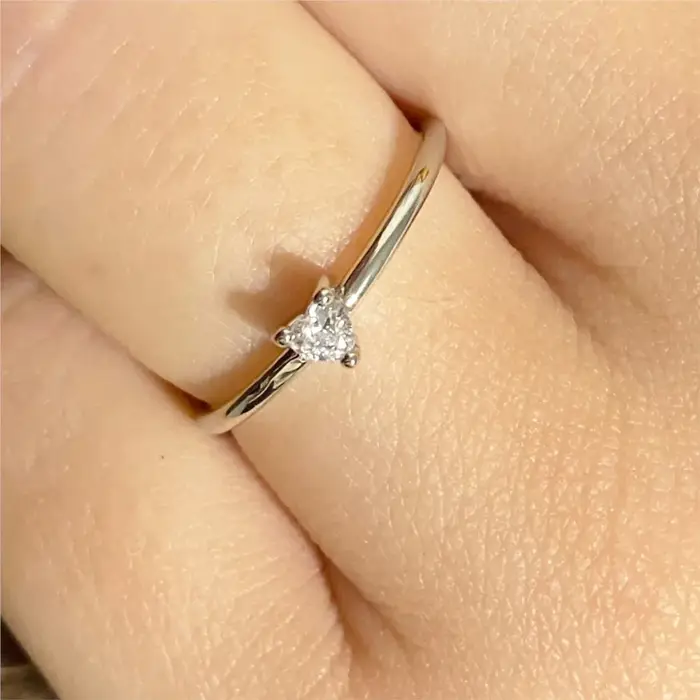 Bague Double Fair Coussins pour femme