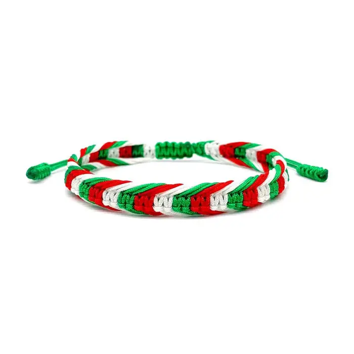 Bracelet en corde tressée multicolore pour femmes et hommes, réglable, bijoux ethniques, cadeau