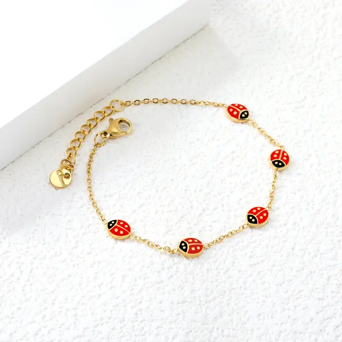 Bracelet Coccinelle Sept Étoiles Adorable