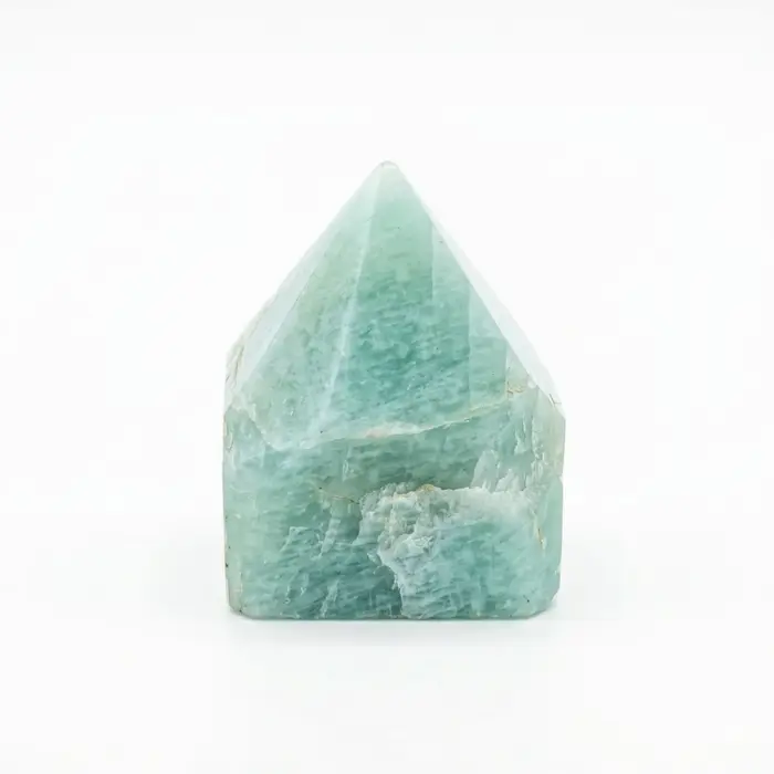 Gemstone Top Polished Points - Indian Amazonite (approx 5-6 pieces)