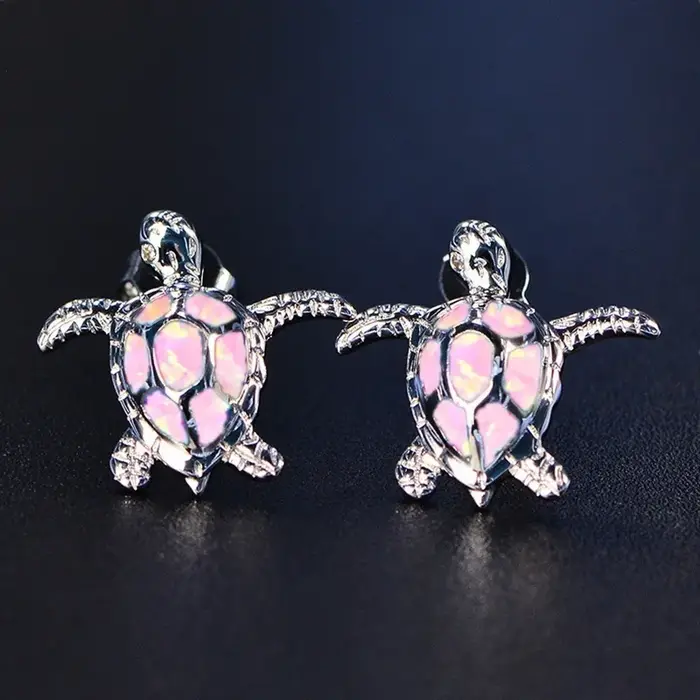 Boucles d'oreilles tortue de mer mignonnes