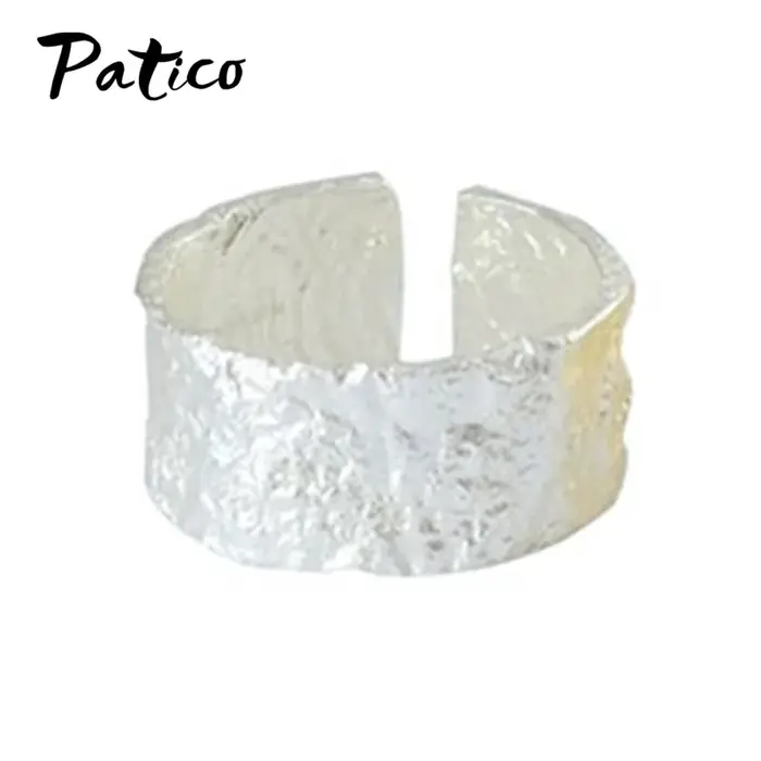 Grandes bagues en argent Sterling 925 pour femmes, tendance coréenne, bijoux de fiançailles, personn