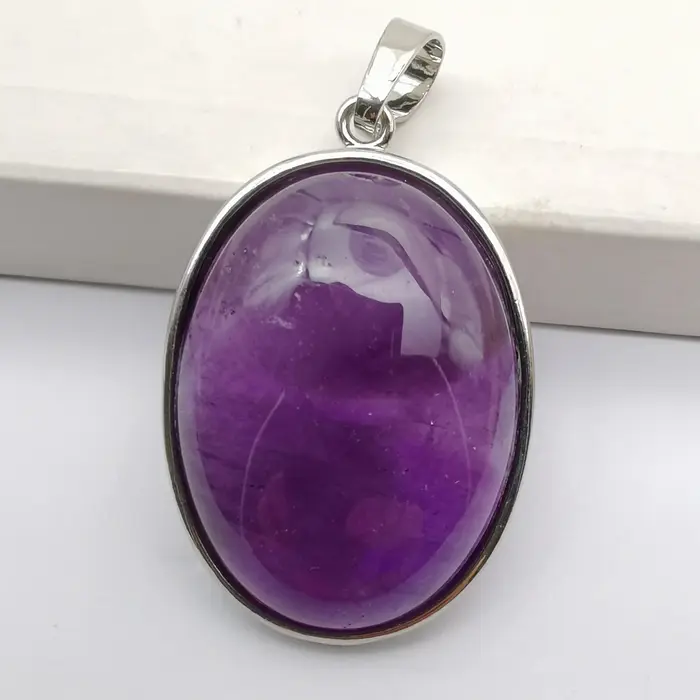 Pendentif en pierres précieuses rhodonite œil de tigre cristal opale obsidienne labradorite sodalite lapis lazuli aventurine verte pour femme occasions spéciales