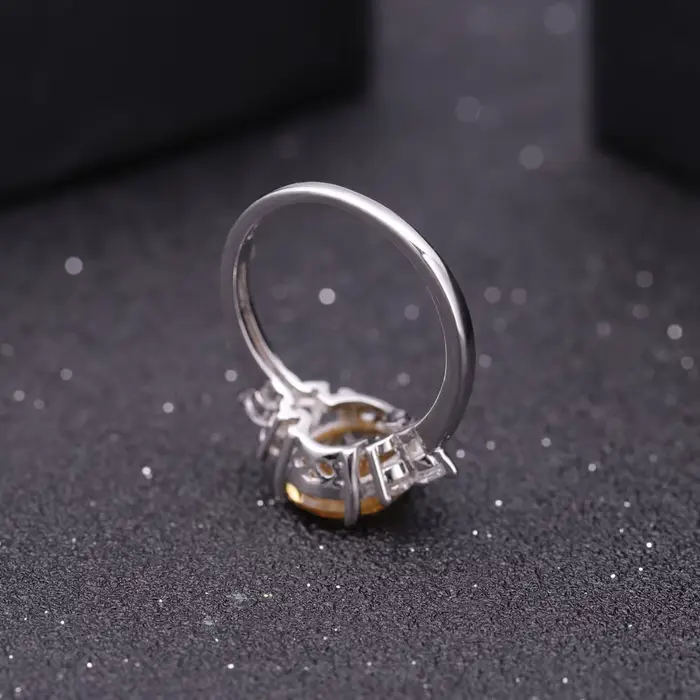 Bague classique ovale de BALLET en Citrine naturelle pour femme
