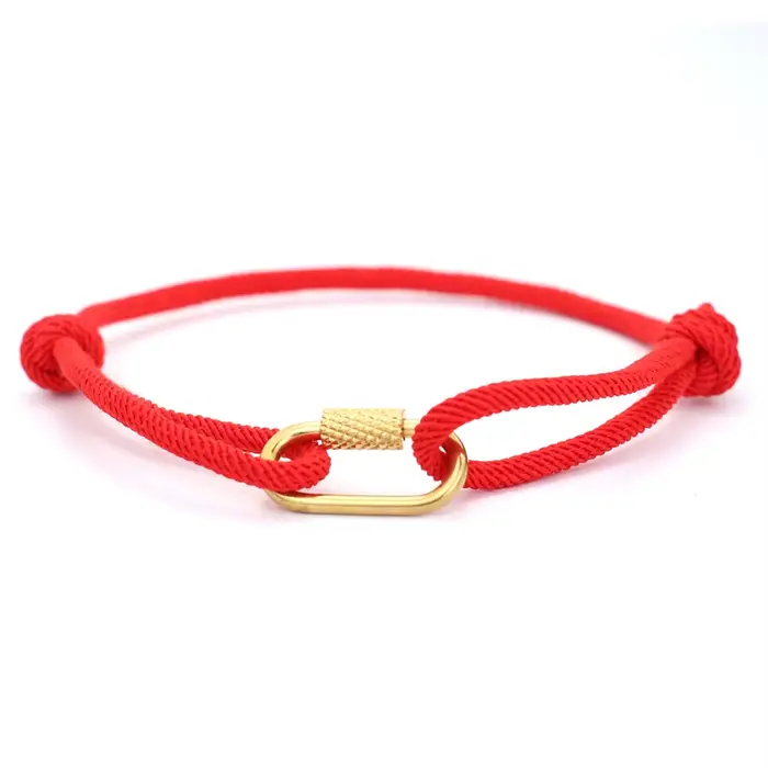 Bracelet de survie réglable pour hommes, avec Options multicolores, fermoir en acier inoxydable, ave