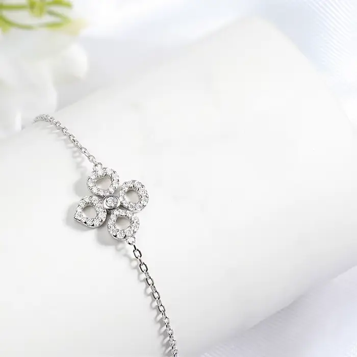 Bracelets Smyoue ajustables en moissanite pour femmes, certifiés étincelants, plaqués or 18 carats, 