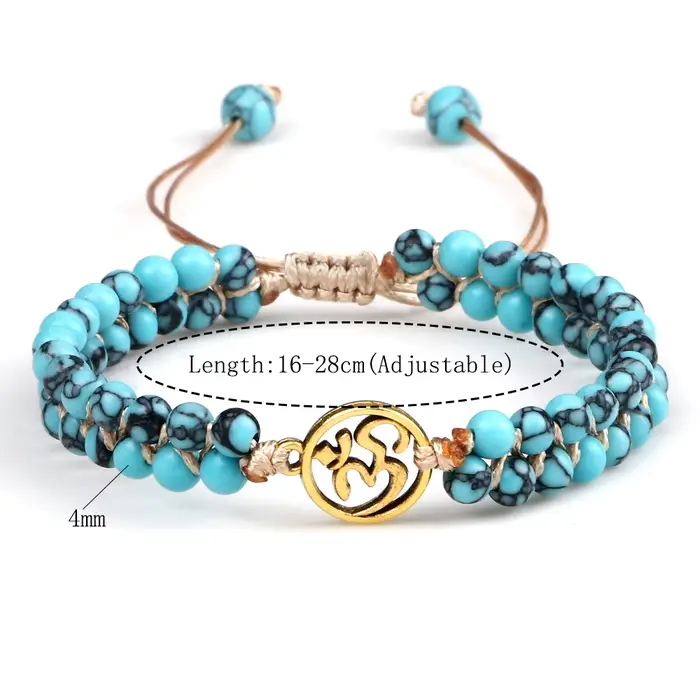 Bracelet de perles d'arbre de vie pour femmes, pierre naturelle, perles mala, bracelets tressés faits à la main, méditation d'ami, bijoux de guérison Reiki