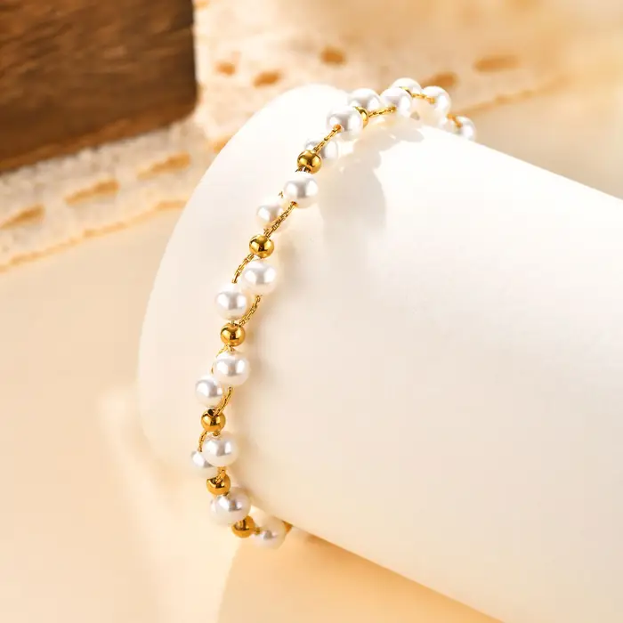 Everver-Bracelets à breloques JOFlower en acier inoxydable