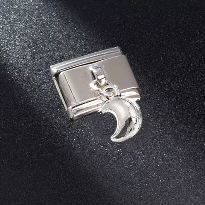 Bracelets à maillons italiens en acier inoxydable, 9mm, pour femmes et hommes, personnalisés, chaîne