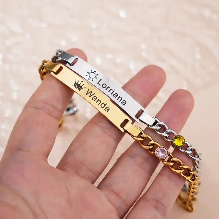 Bracelet personnalisé pour nouveau-né
