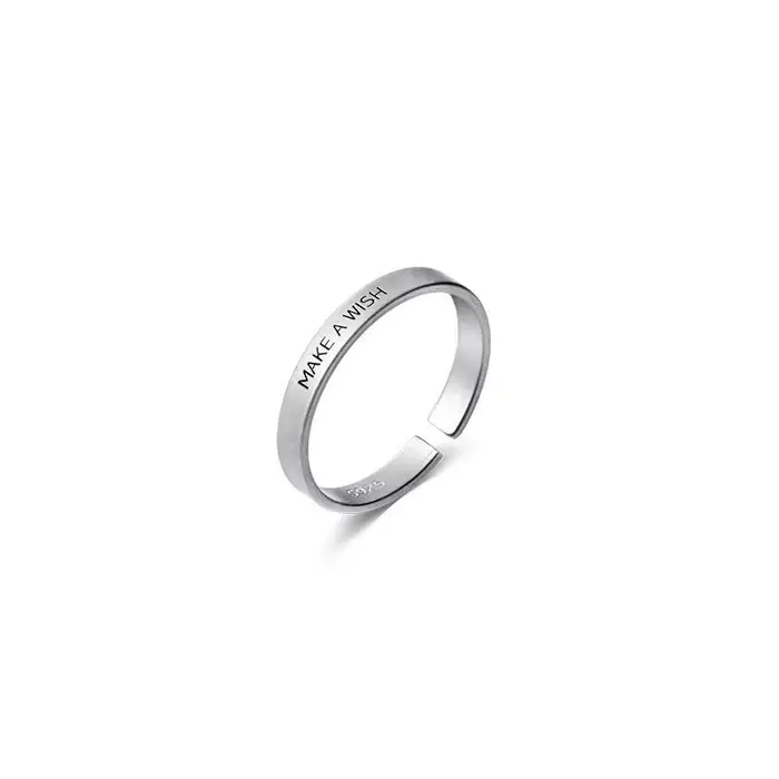 Bagues réglables en argent Sterling 925 pour femmes