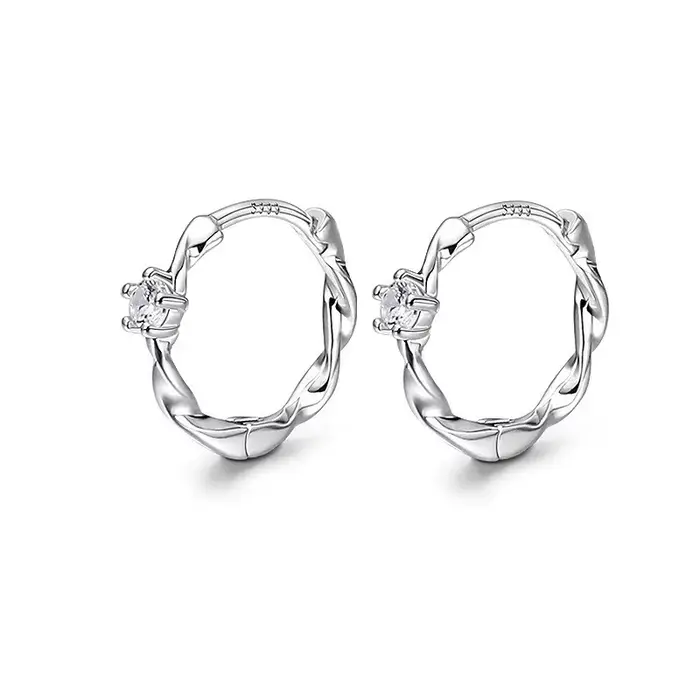 Boucles d'oreilles en argent Sterling 925 pour femmes, bijoux de créateur élégants et de luxe, vente
