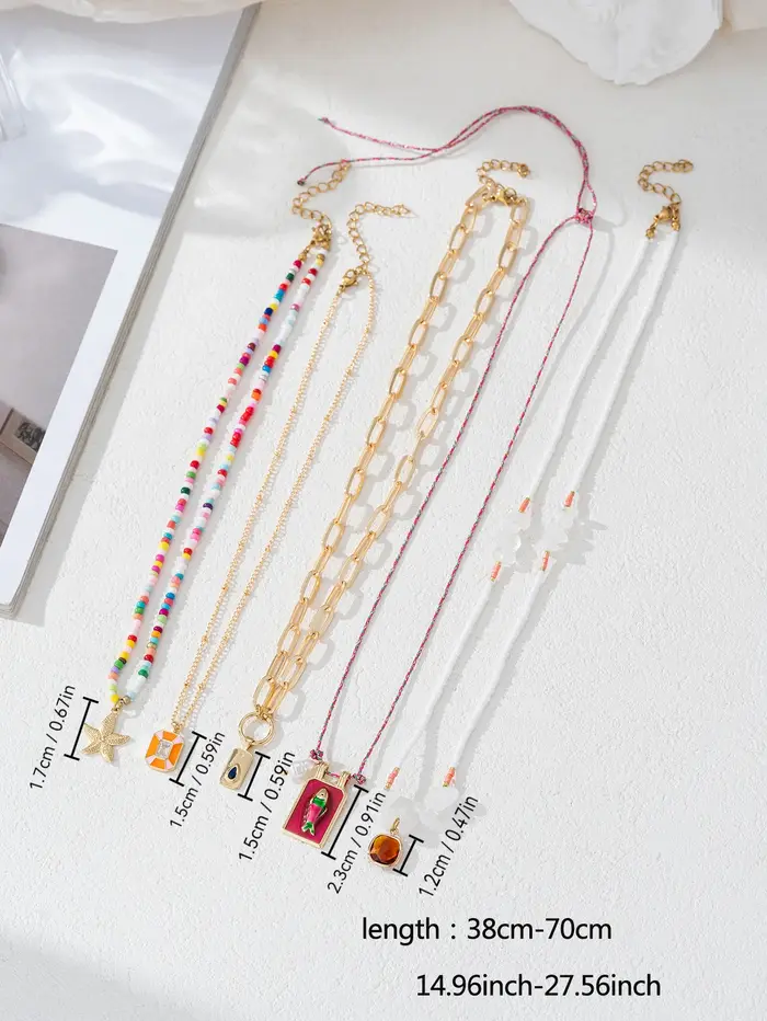 Pendentif étoile de mer bohème