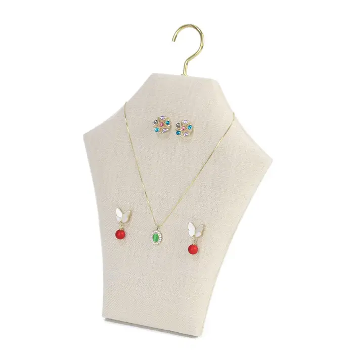Présentoir de Colliers et Bijoux en Forme de Mannequin pour la Photographie, Organisateur de Comptoir et de Magasin