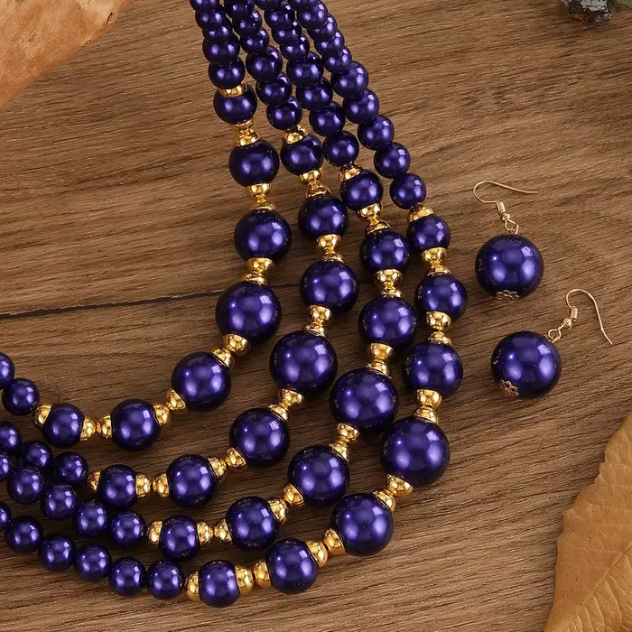 Ensemble de bijoux de mariée au nouveau design