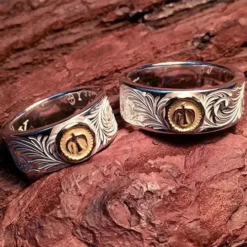 Bague en argent sertie d'ambre bleu Takahashi Goro Kikuchi Ken unique pour homme et femme occasions spéciales traditionnelles et modernes