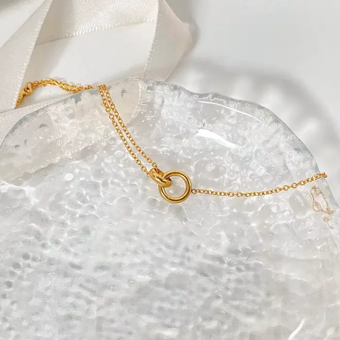 Bracelet minimaliste EManco en acier inoxydable