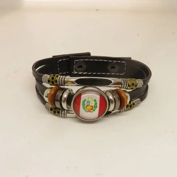 Bracelet amour pérou, breloque faite à la main, en daim, en cuir, cadeaux pour femmes et hommes