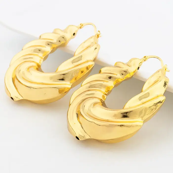 YM-Parure de Bijoux Plaqué Or pour Femme 80cm Patients Africains Cadeau de Mariage Collier de ix, Gr