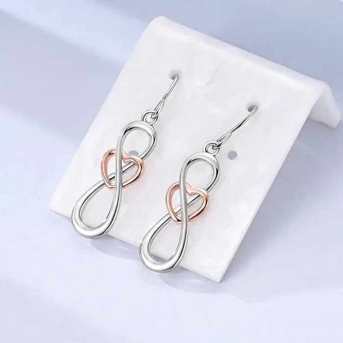 Boucles d'oreilles en argent Sterling 925 pour femmes