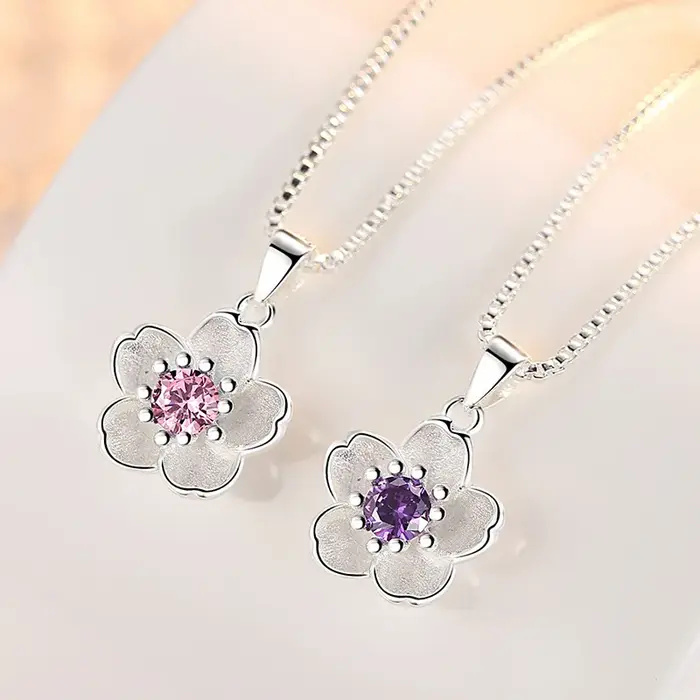 Colliers en argent Sterling 925 pour femmes