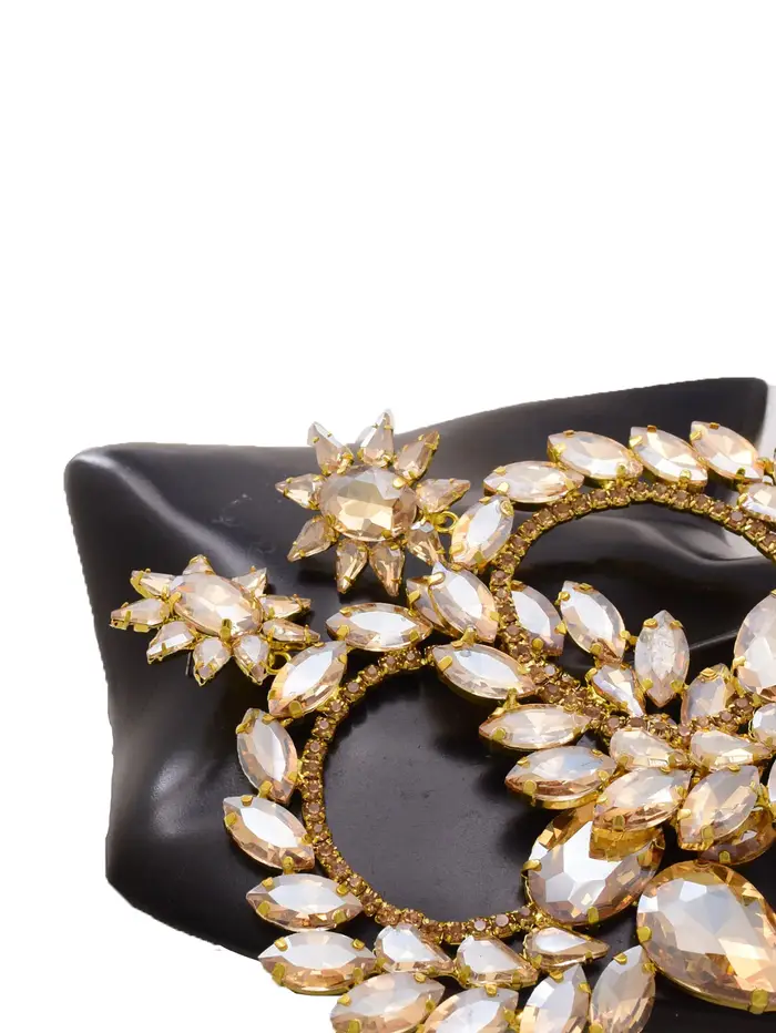 CUIER – boucles d'oreilles couleur Champagne or pour femmes