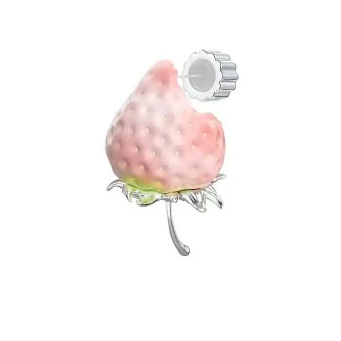 Boucle d'oreille fraise mignonne pour femmes et filles, cadeau de fête, bijoux, accessoires de mode
