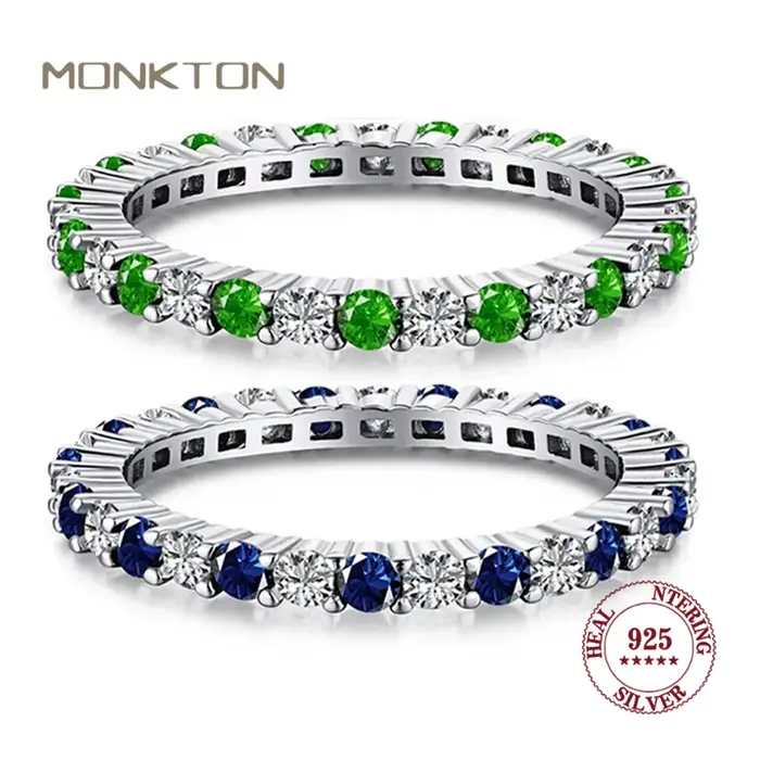 Monkton – bagues en argent Sterling S925 pour femmes