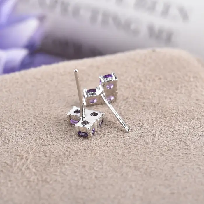 Boucles d'Oreilles en Argent Sterling 925 pour Femme