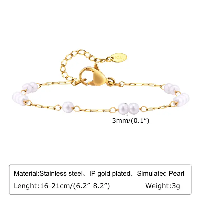 Bracelets JOLink en acier inoxydable pour femmes et hommes, cadeau d'amour pour la journée de Léon p