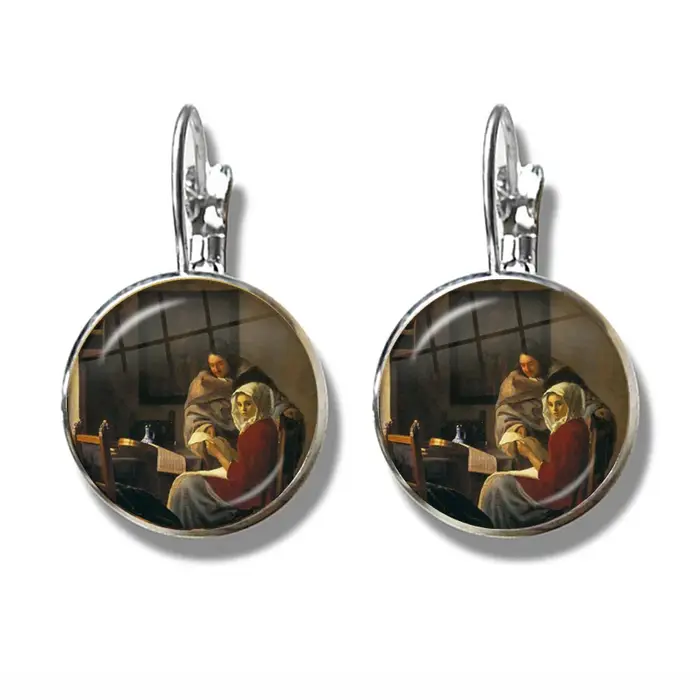 Boucles d'oreilles à breloques pour fille