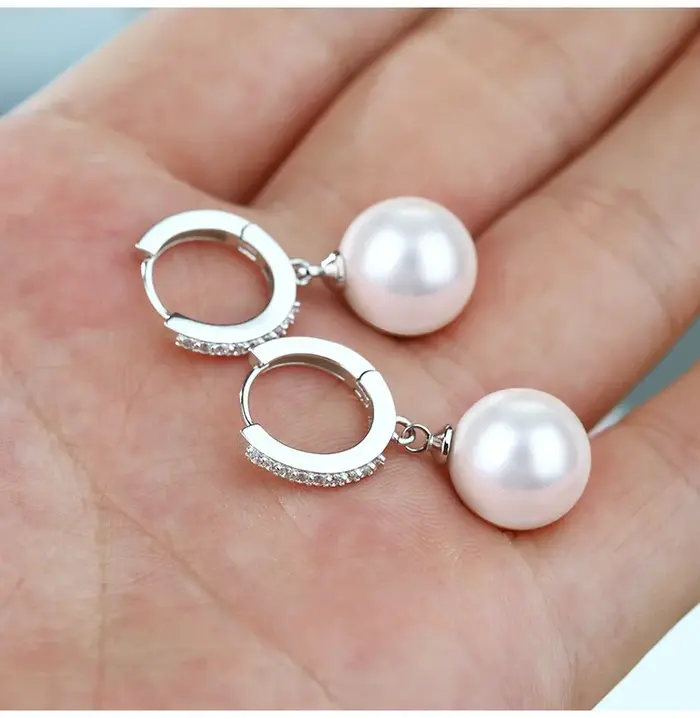 Boucles d'oreilles en argent Sterling 925