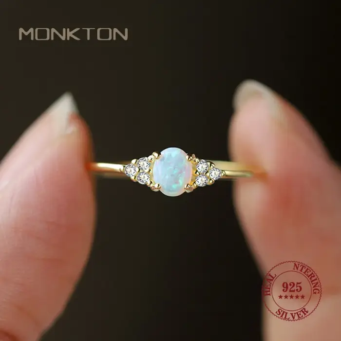 Monkton – bagues en argent Sterling 925 pour femmes