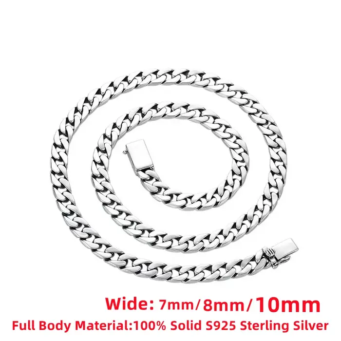 Collier en argent Sterling 100% S925