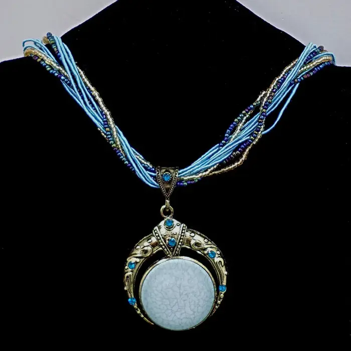 Collier multicouche bohème