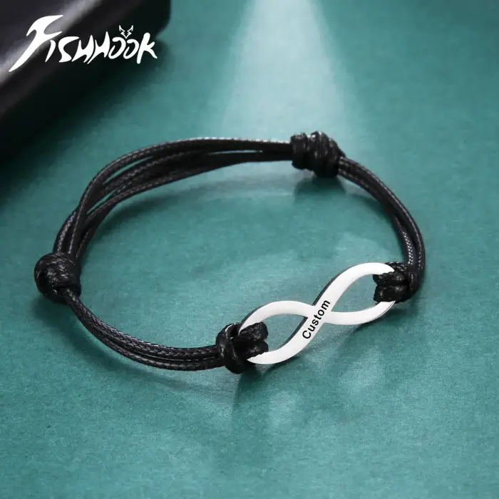 Bracelet personnalisé avec symbole infini