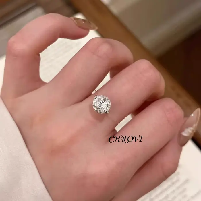 Bague en argent sterling 925 « Larme de sirène »