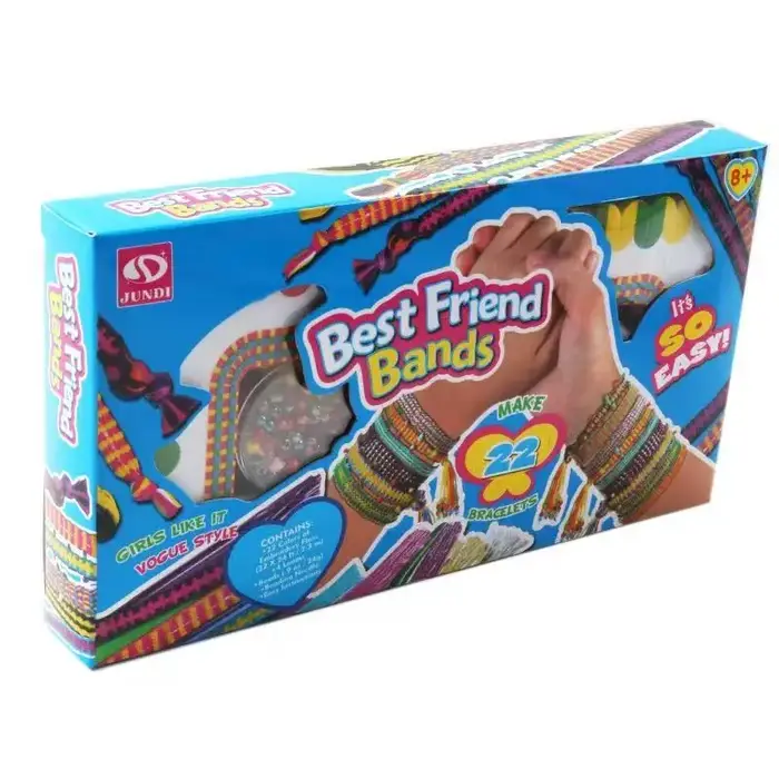 Kit de fabrication de bracelets DIY pour filles, kit de tissage de bijoux, fabrication de bracelets,