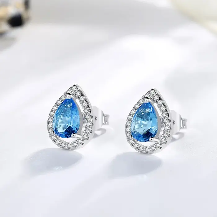 Boucles d'oreilles en argent 925 pour femmes