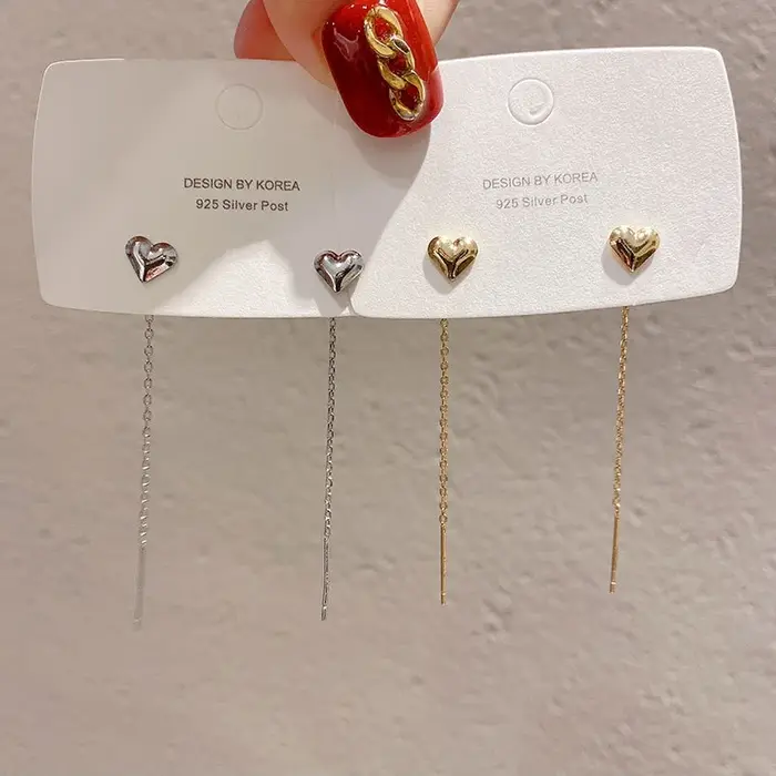 Boucles d'oreilles à pampilles longues pour femmes