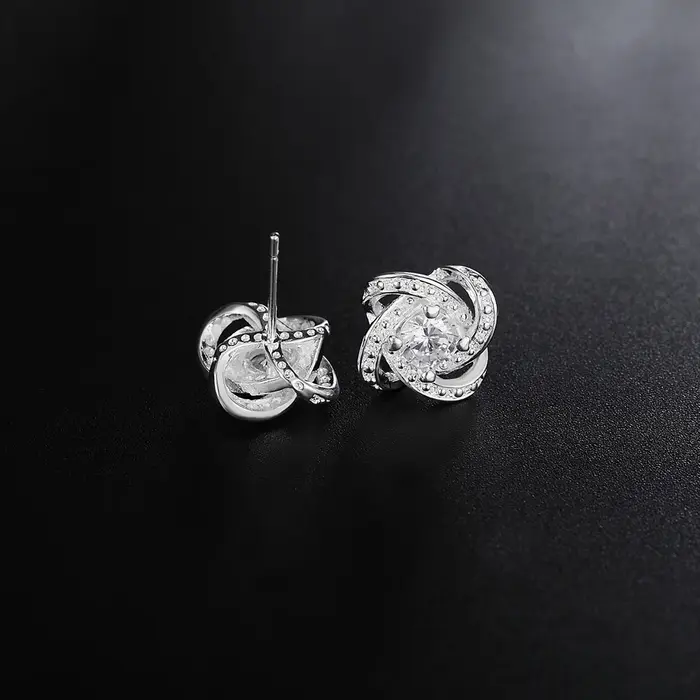 Boucles d'oreilles en argent Sterling 925 pour femmes