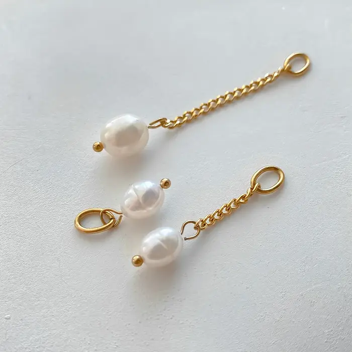 EManco – pendentif en perles en acier inoxydable